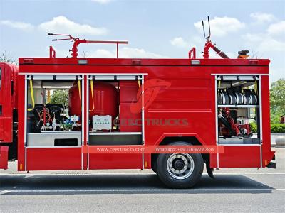 Isuzu  GIGA 4X dry powder fire fighting truck