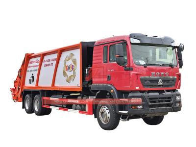 Howo 20CBM garbage rear loader