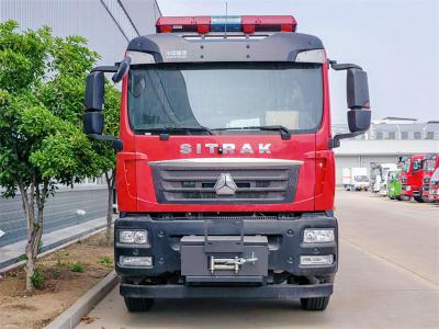 Howo 4x2 city fire rescue truck