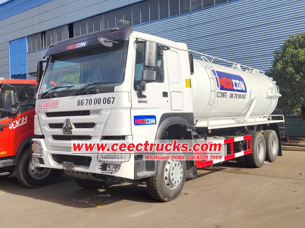 HOWO kanalizasyon vakum kamyonları için hangi MORO vakum pompası uygundur?