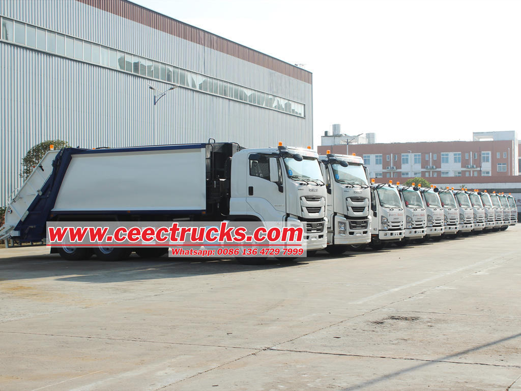 ISUZU Çöp Sıkıştırma Kamyonu Yedek Parça Listesi