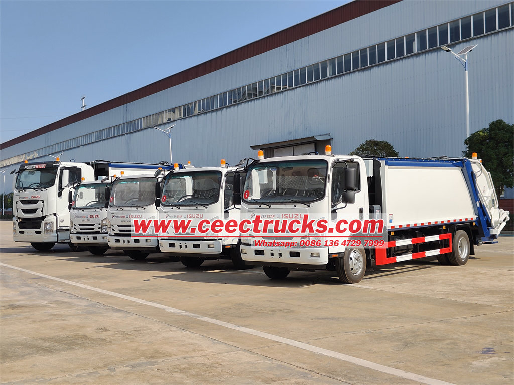 ISUZU GIGA 5X garaj sıkıştırma kamyonu 16 metreküp nedir