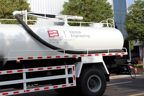 Shacman pis su giderme aracı Özbekistan'a ihracatı