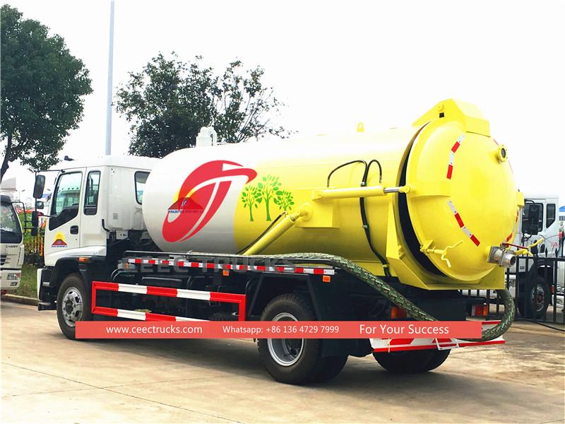 Kanalizasyon vakum kamyonunu çalıştırmak için bazı altın kurallar