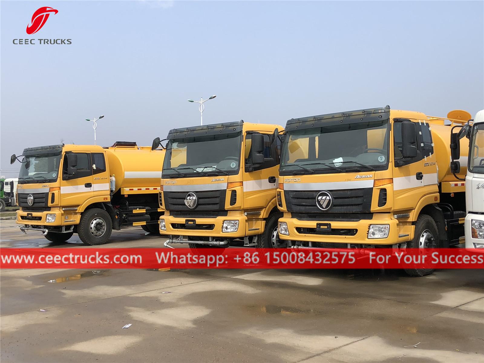 Özbekistan'a 5 adet FOTON 20 CBM Su Tankeri teslim edildi