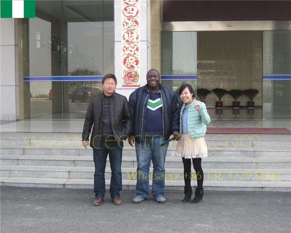 Nijeryalı müşteri CEEC Fabrikasını ziyaret etti