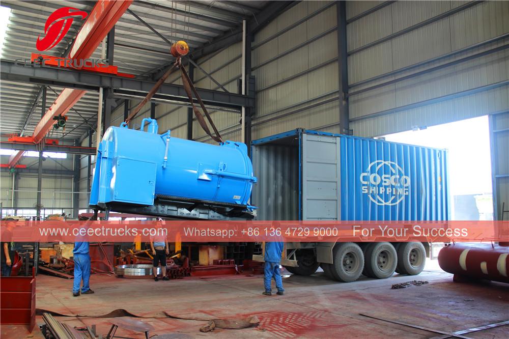 Malta- Vakum tanker üst gövde ihracatı