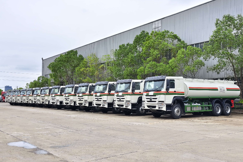 Howo 22000L yakıt tanker kamyonunun Karayip ülkelerine ihracatı