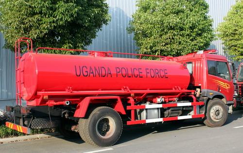 Uganda polis gücü için 50 adet FAW itfaiye aracı